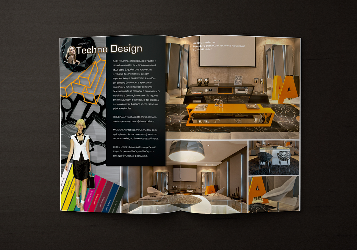 Catalogue DesignArt trend book Interior design Curitiba