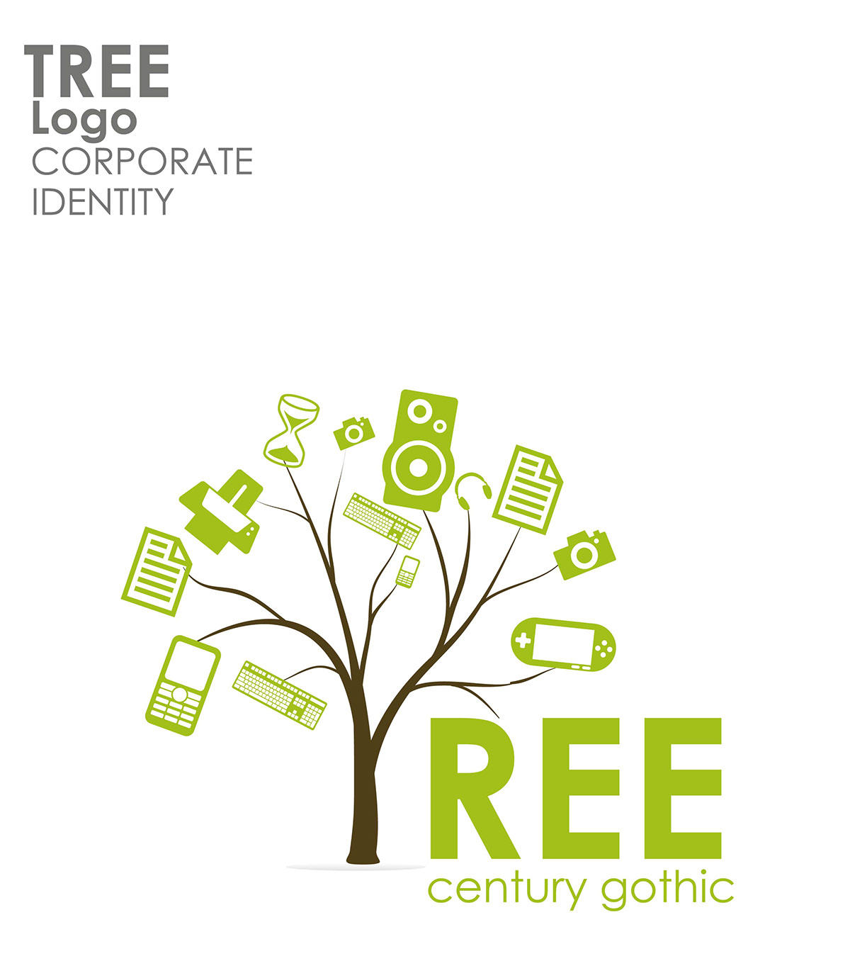tree logo  branding logo