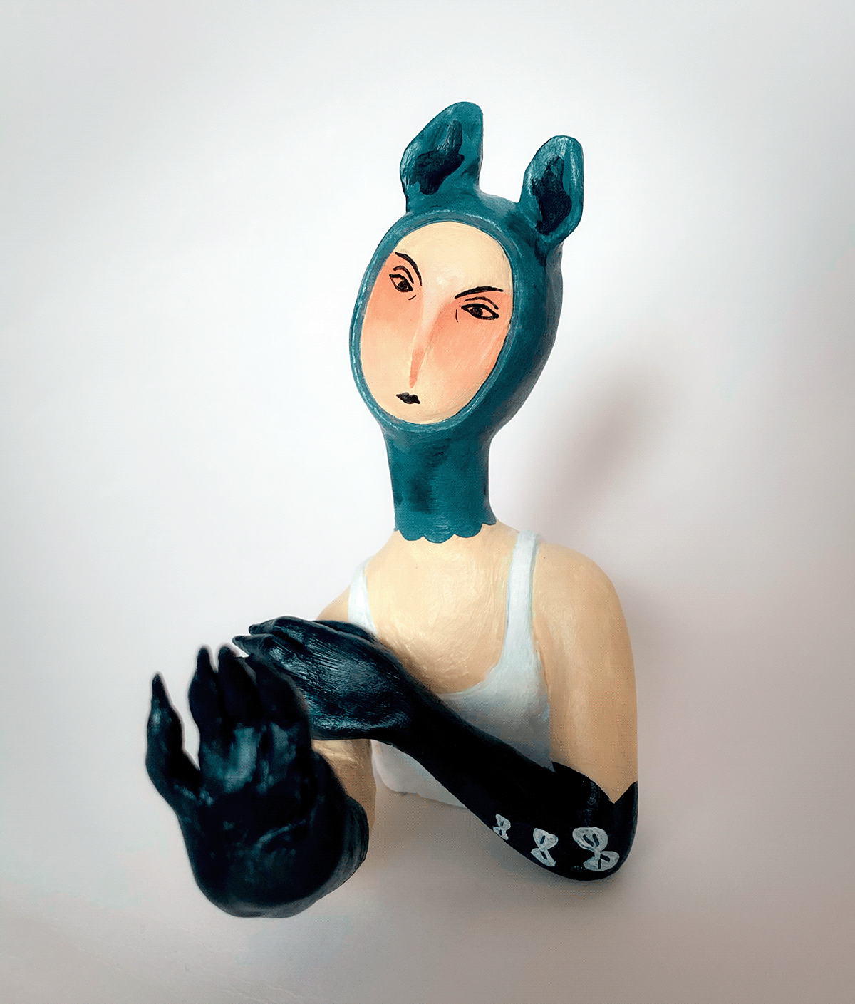 acrylic painting ceramic art ceramic figures ceramic figurines ceramics  clay doll figure figurine sculpting 