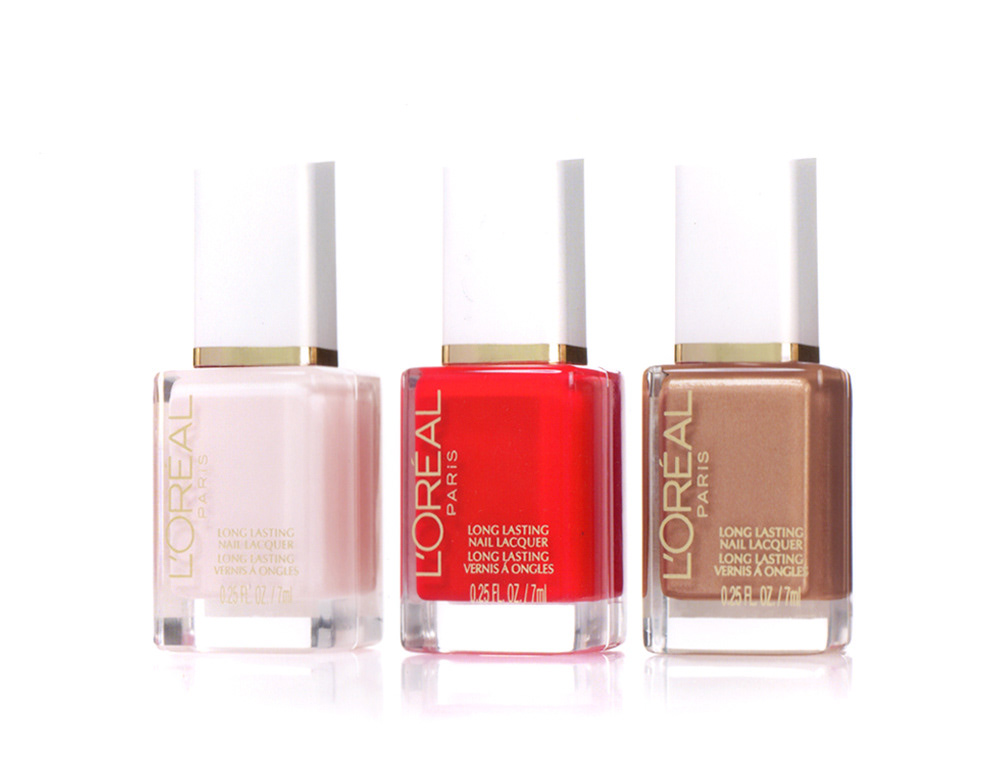 beauty cosmetics nail products pop product packaging L'oreal Paris
