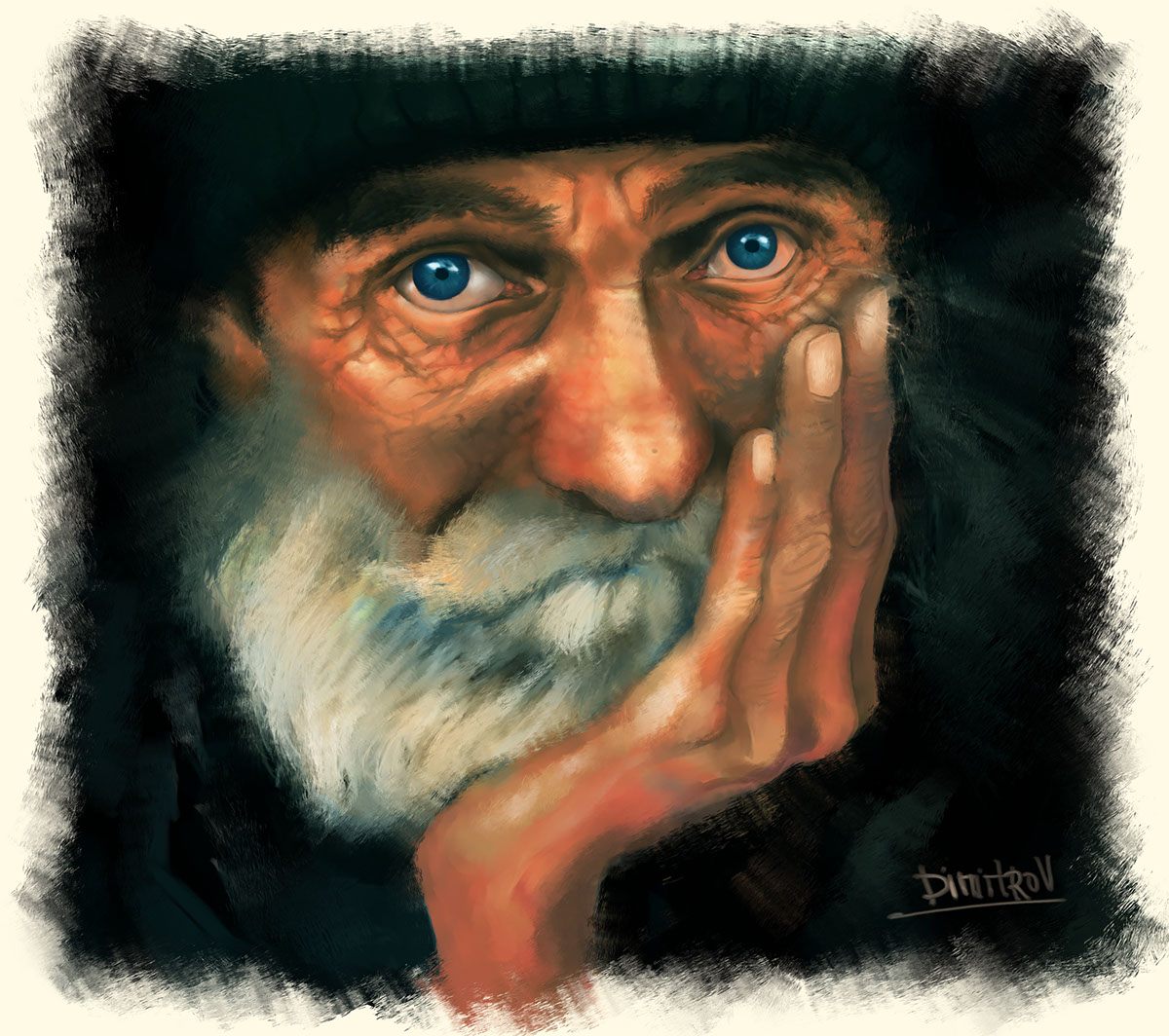 portrait old man old man