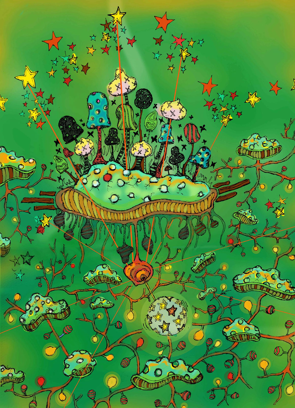India fantasy strange girl Fun crazy animal Nature