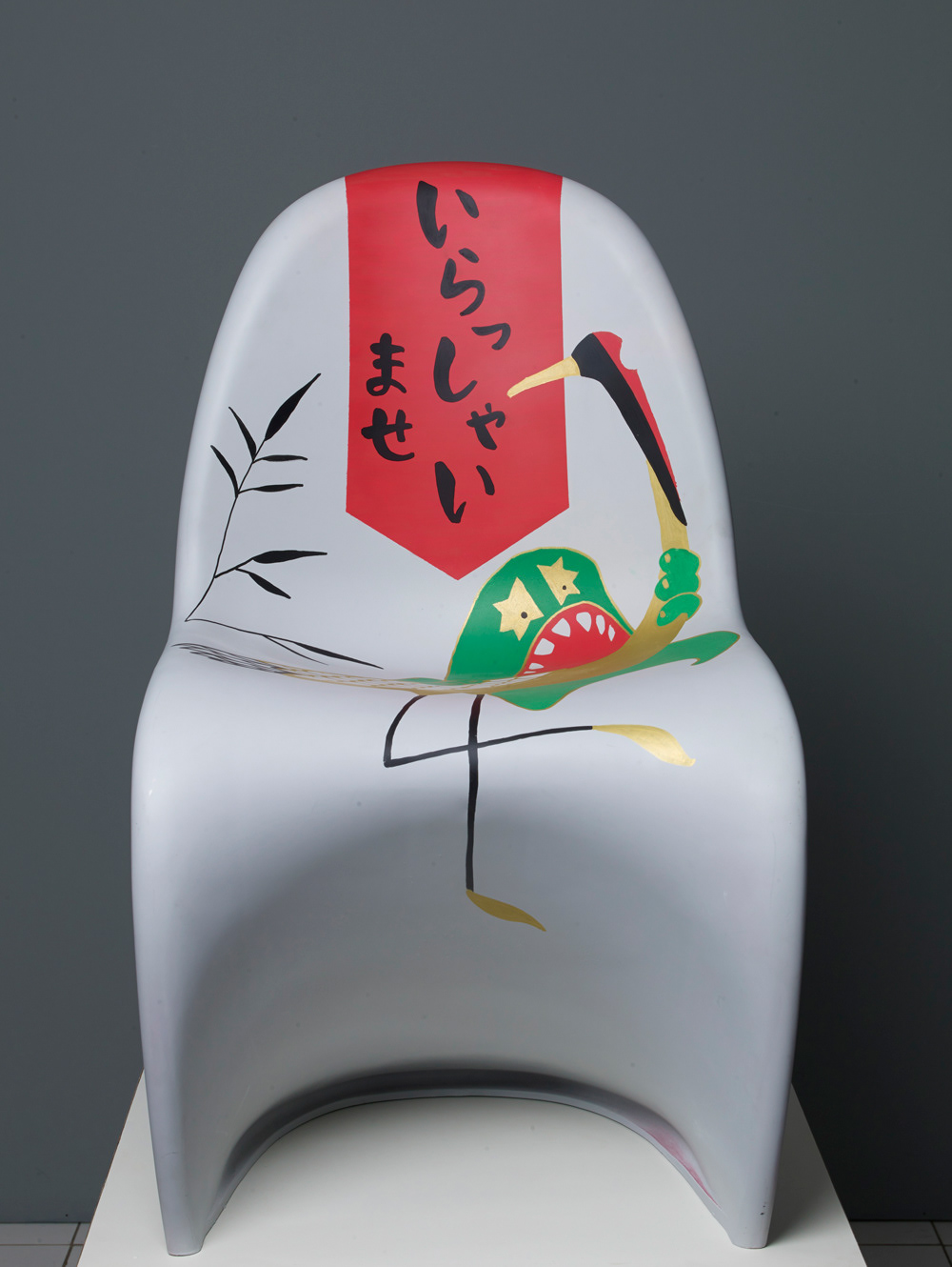 japan chair panton phantom Custom handmade kanji japanese japones cadeira pop-art pop