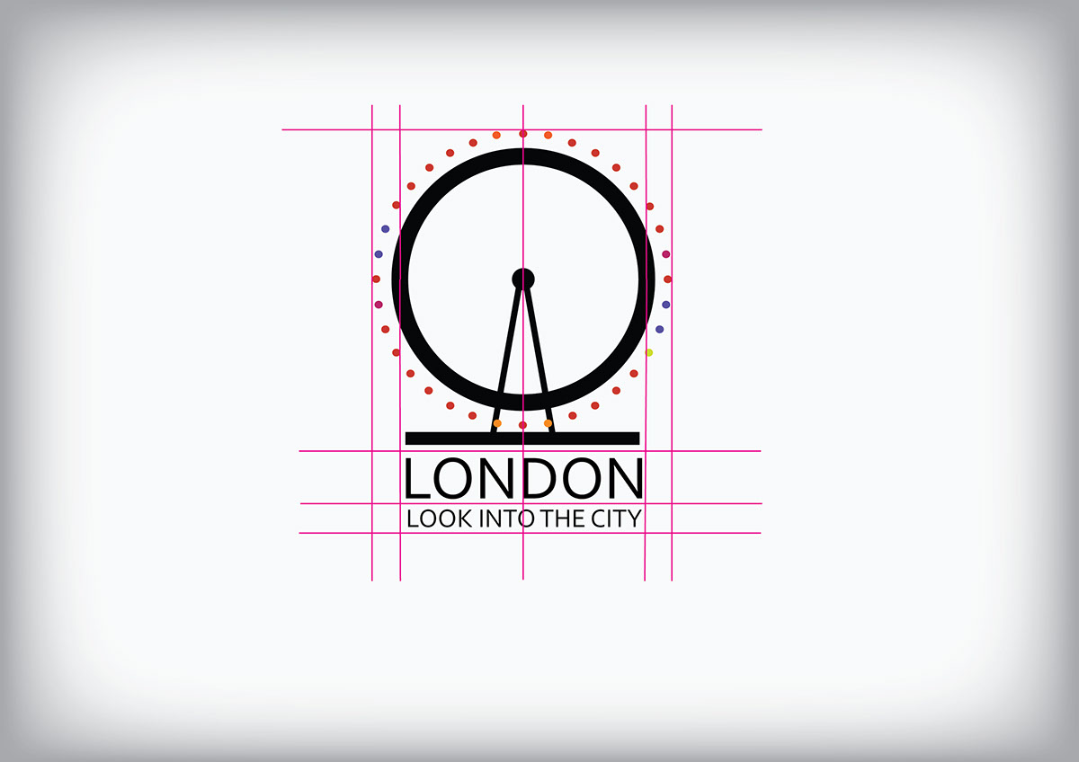 London londoneye graphic Logobranding logo logos brand ied design graphicdesign londondesign londongraphic