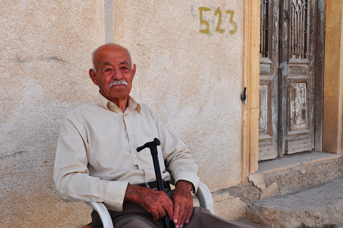 portrait Old men  Faces cyprus kıbrıs