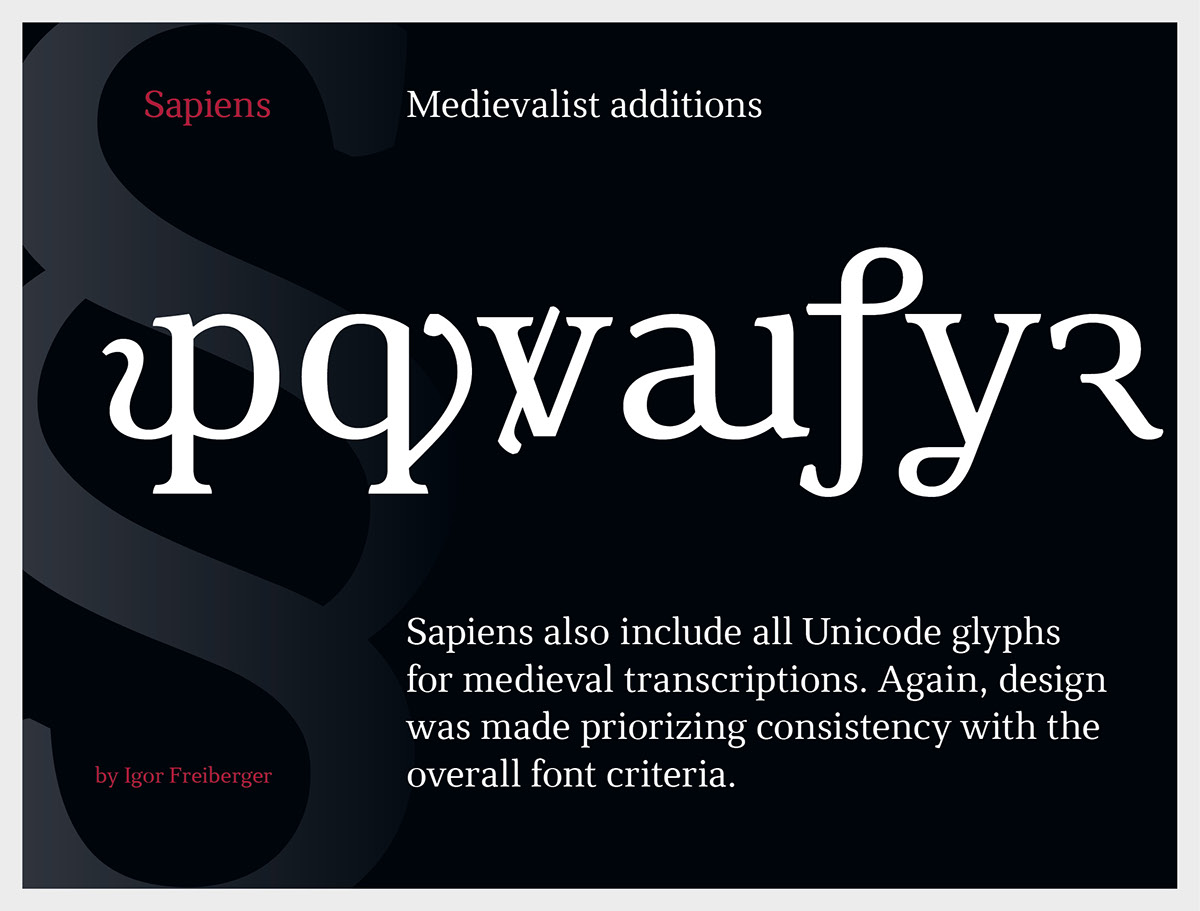serif font Typeface Latin Cyrillic phonetic multiscript contemporary FontLab