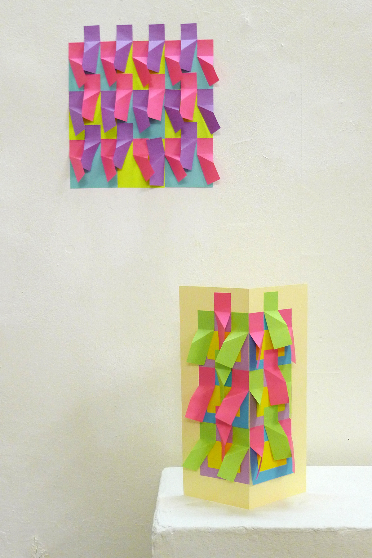 paper folding postit