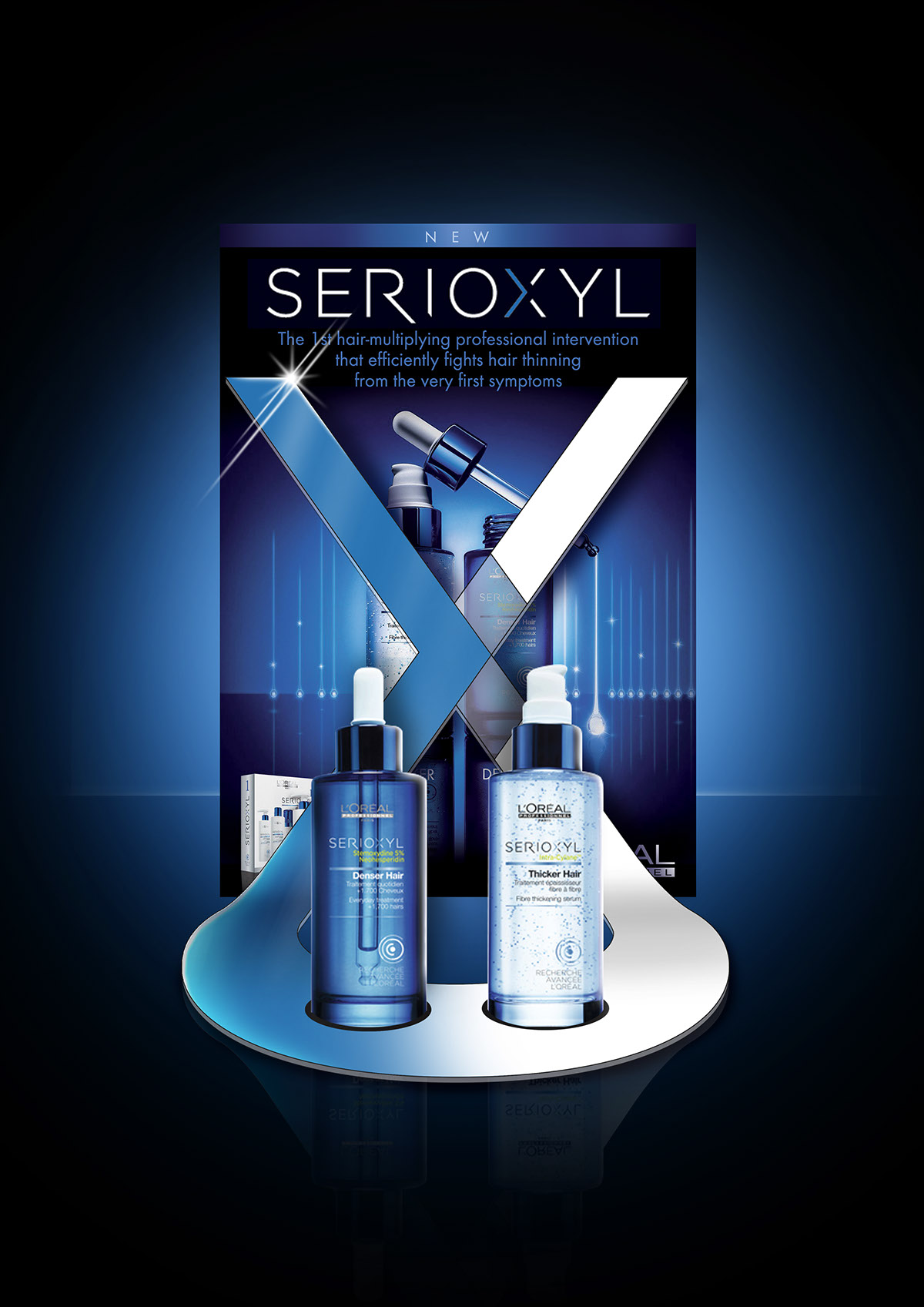 Loreal stands Serioxyl