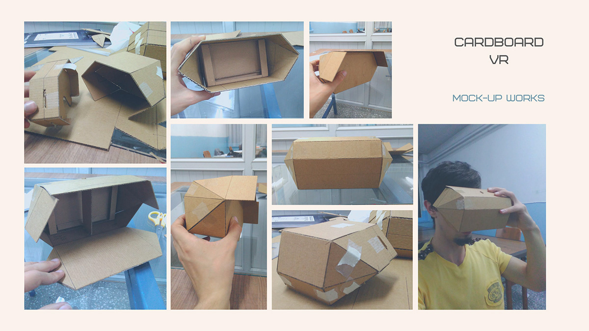 Fruity kaptajn fjer Cardboard VR Headset Design Vol2 on Behance