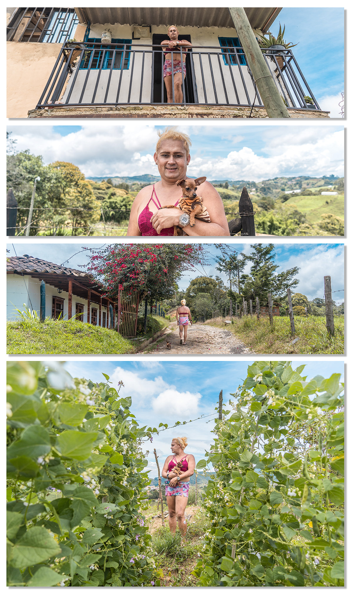 mujer colombia Fotografia documental campesina campo transgenero