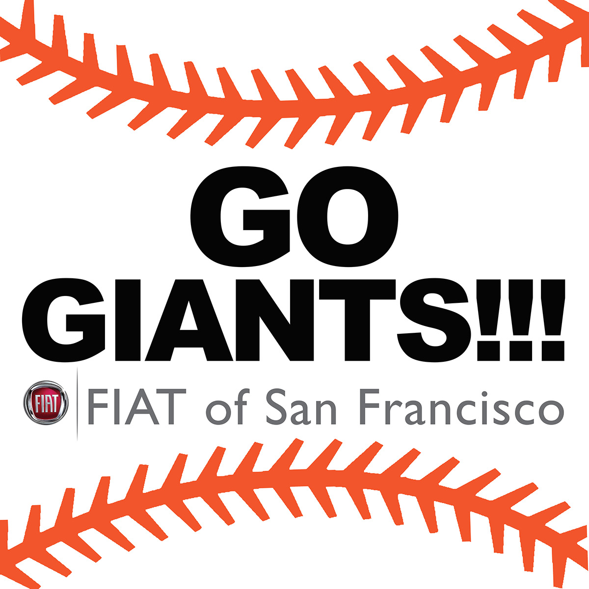 Fiat SF Fiat San Francisco SF Giants Giants Opening Day