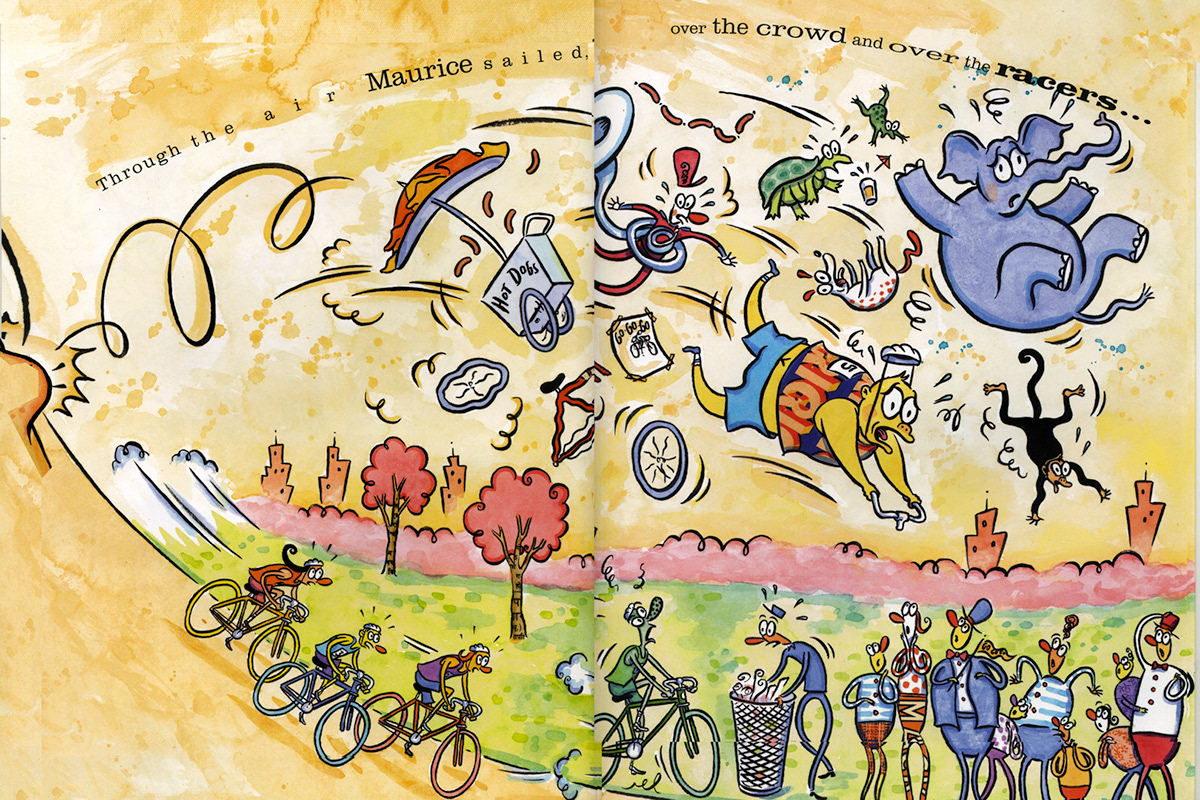 kids books picture books Bicycle race bicycle race tour du france children Reading