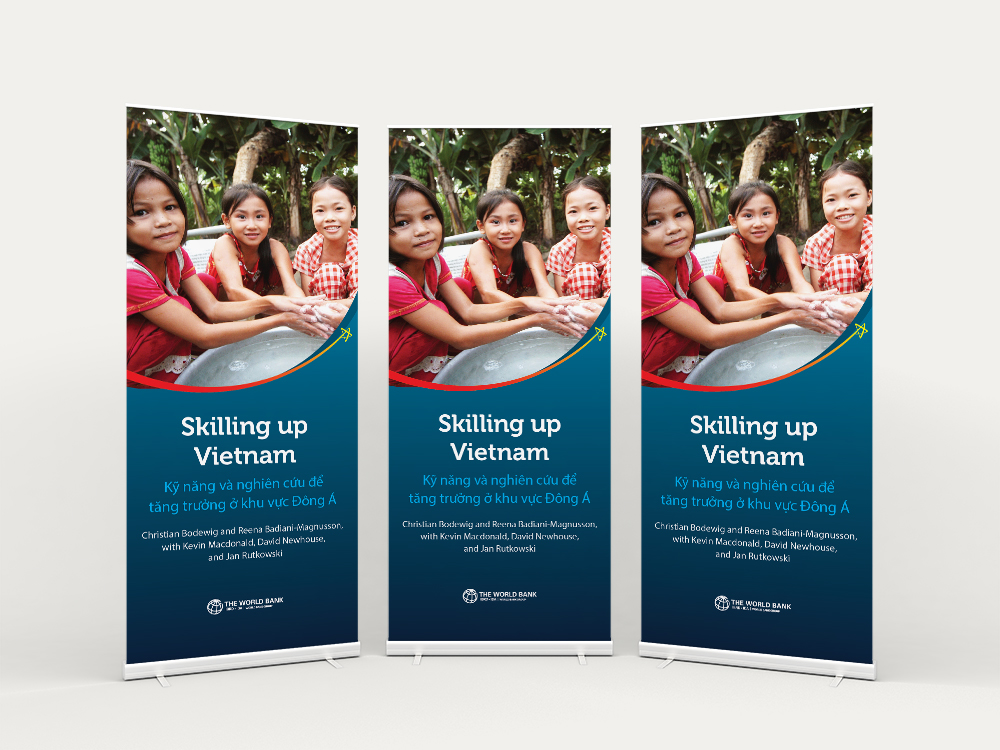 world bank ngos identity mark vietnam flag rising star