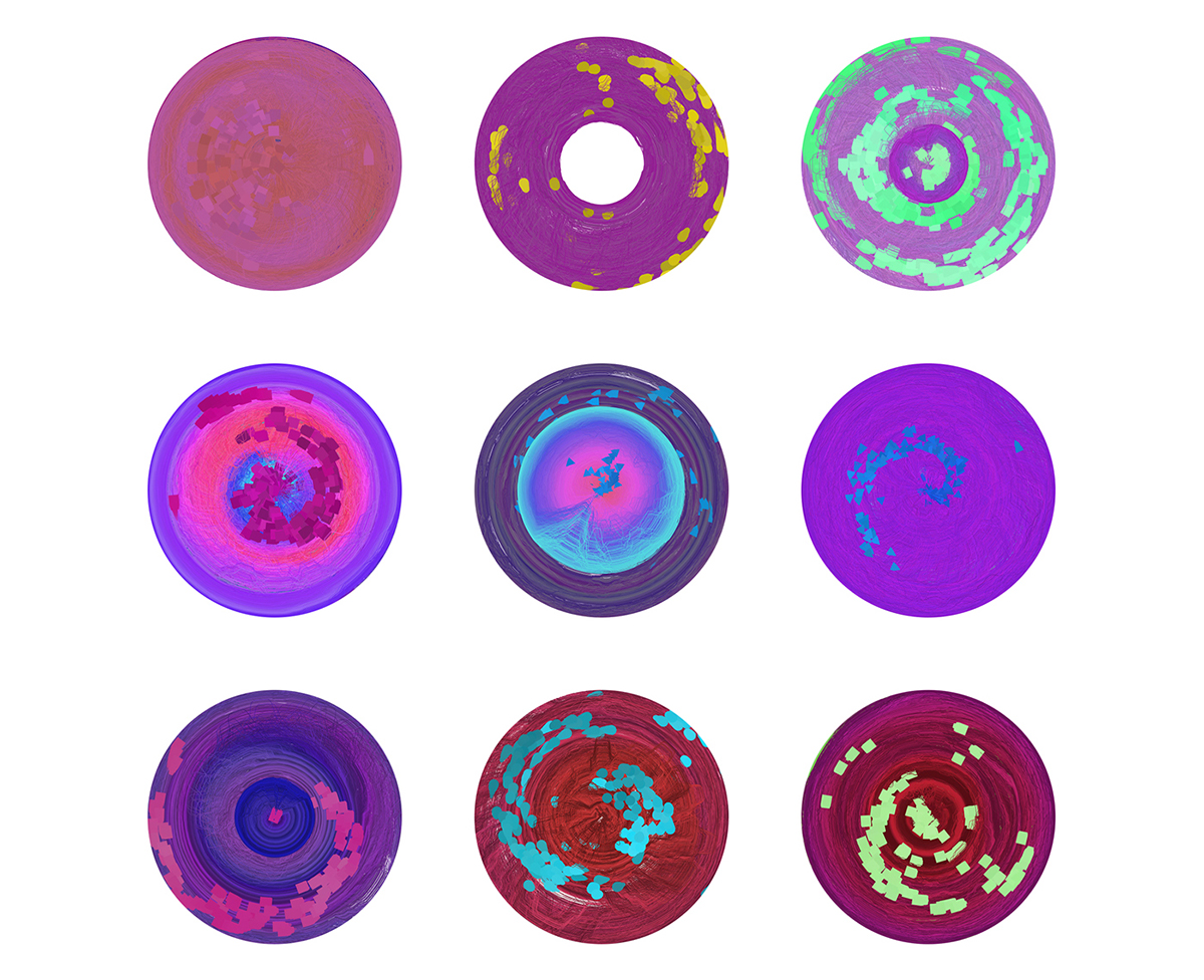 Mandala processing generative art generative circle geometry java sound visualizer wave FFT