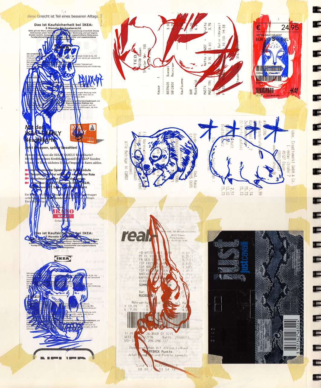 sketchbook sketch draw drawings animal