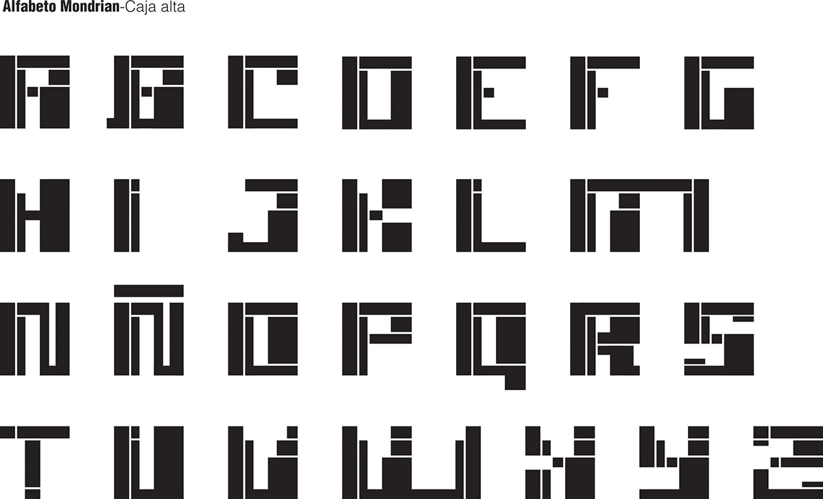 diseño tipografia design tipography gaitto fadu uba facundo cura geometric design diseño geométrico