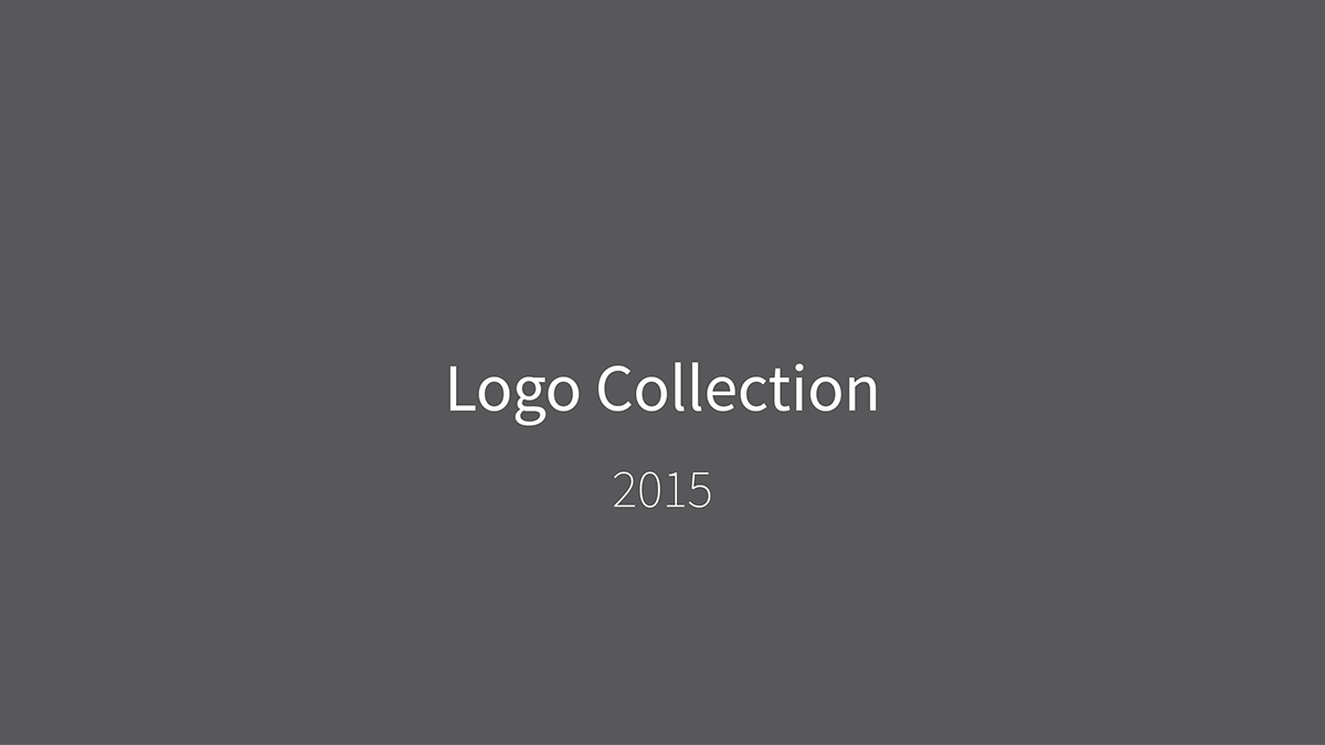 branding  logo visual identity 2015 logo collection logo collection