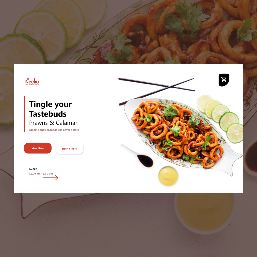 Food  FRANCIS JUMA KATAMBI restaurant Tanzania ui design UI designer UX design Website Design website designer