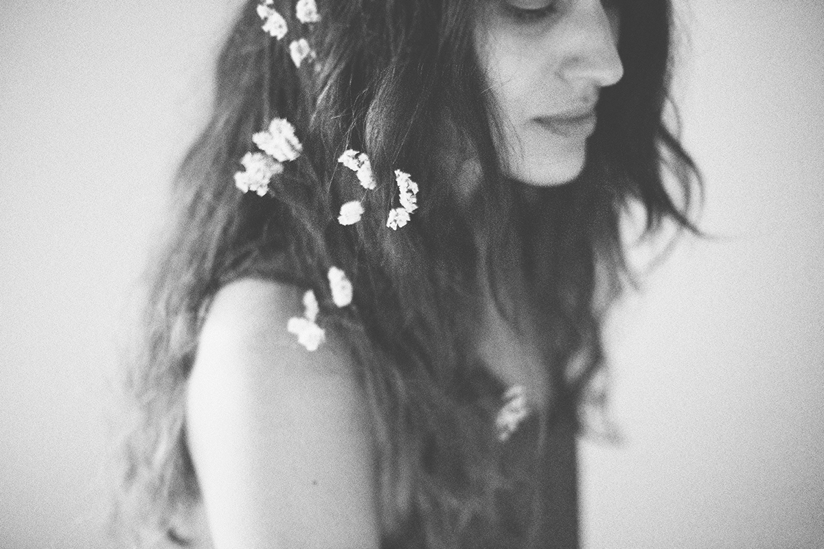 flower woman michelini elisa digital natural naturale Nature Tree  black and white body female donna intimacy beloved Love