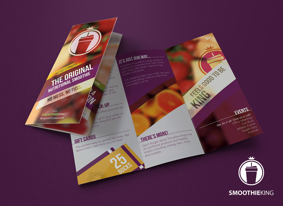 smoothie king Smoothie KIng brand redesign logo brochure poster elegant ideas jamba juice jamba planet planet smoothie drink