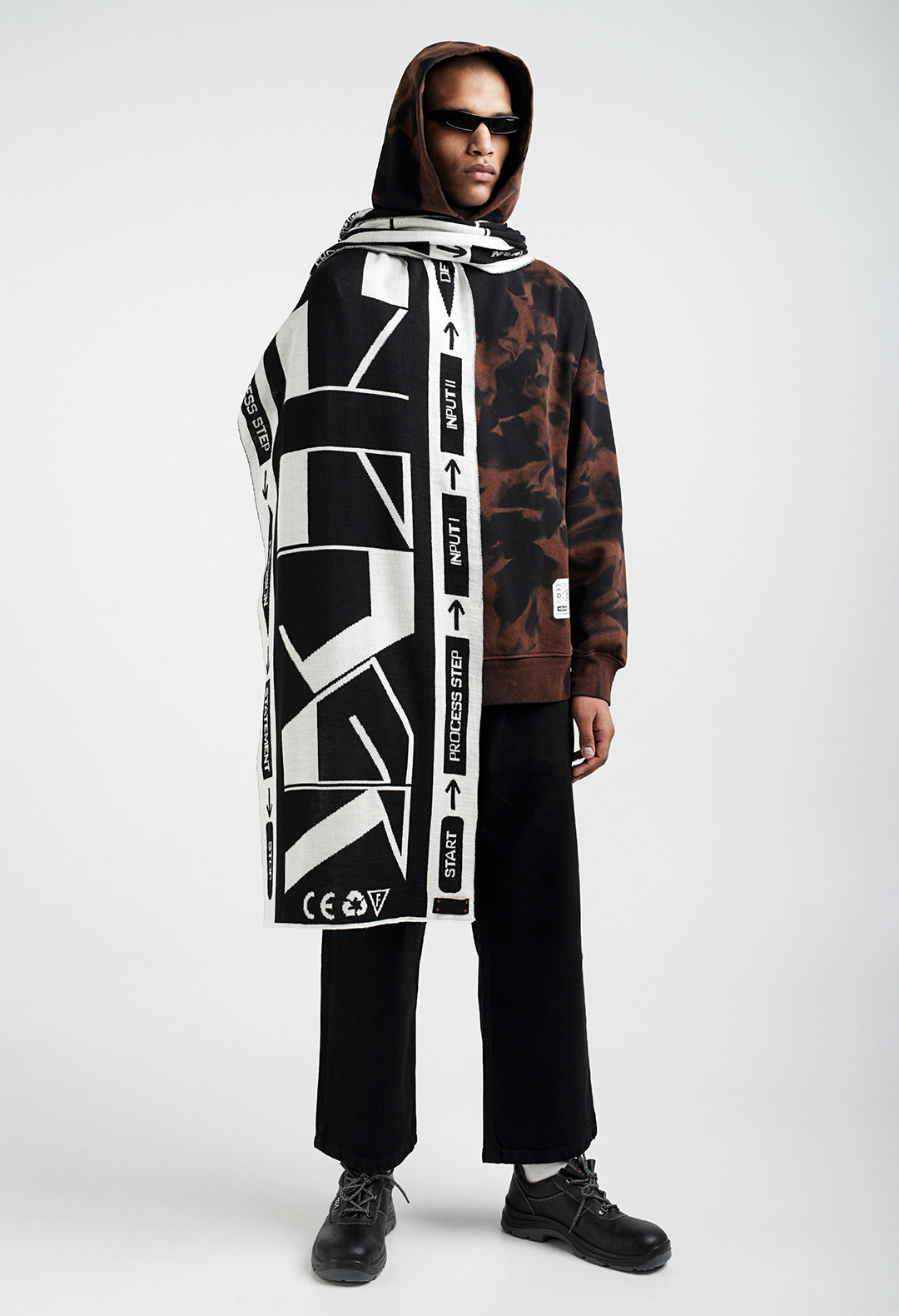 anton abo experimental kseniia stavrova minimal orka collective streetwear TECHNICAL GRAPHICS fashion design graphic design  print
