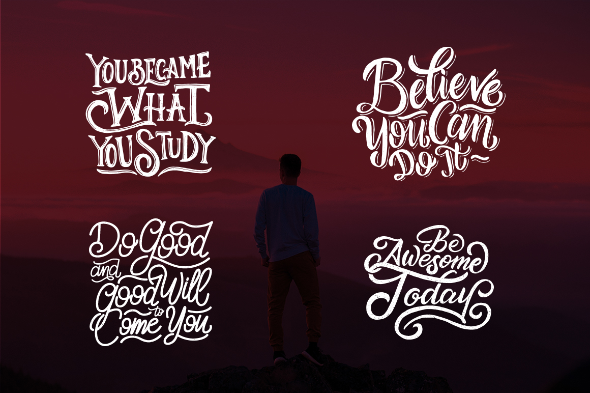 HAND LETTERING typography   tshirt template Quotes