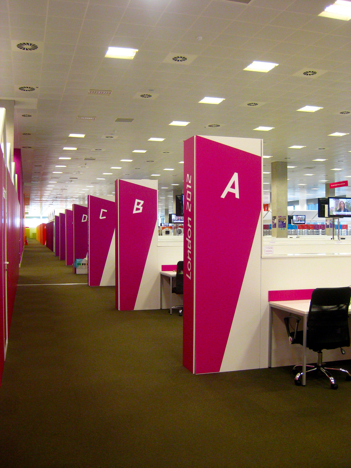 interiors Office Space olympic paralympic London 2012