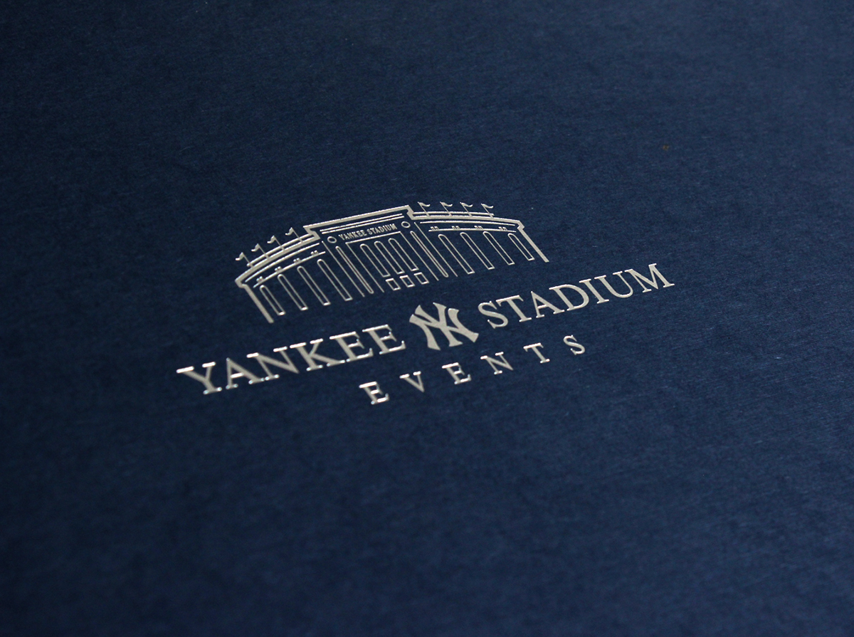 New York Yankees baseball sports luxury premium Classic environmental Hospitality Events brochure special printing