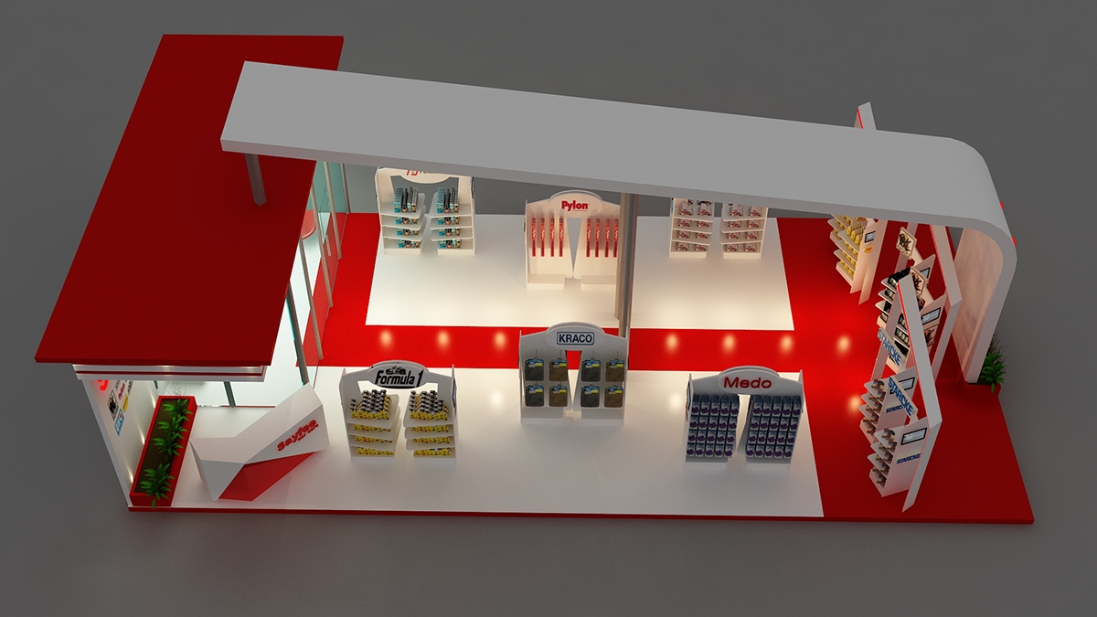 booth stands design Exhibition 