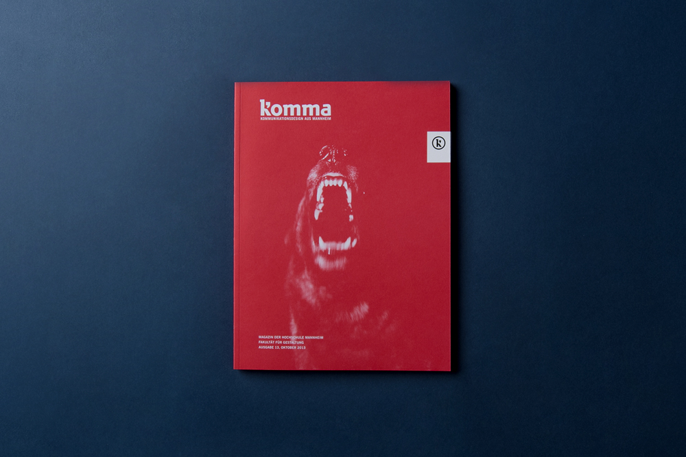 mannheim germany red magazine editorial Komma