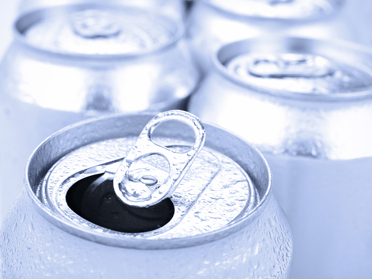 tin can soda coca cola coke straw metal aluminium beverage