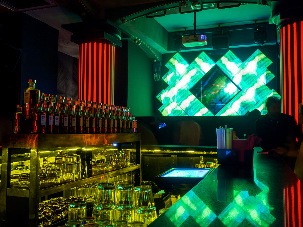 video mapping istanbul nightclub design Turkey Nightlife