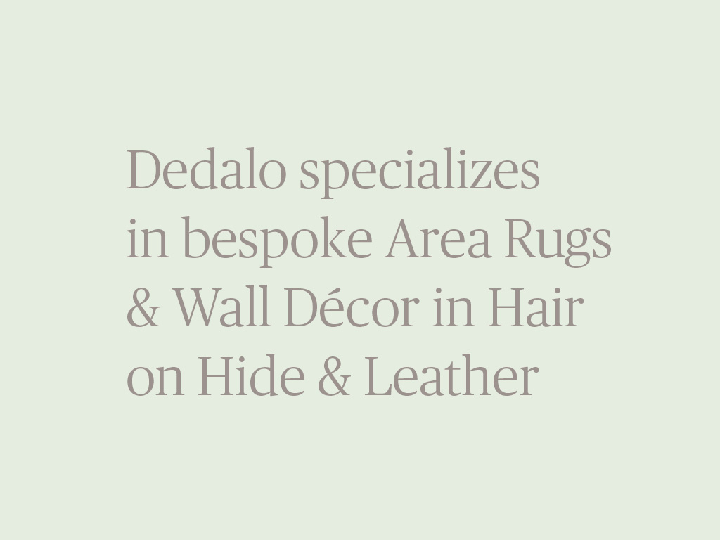 Dedalo living design Interior logo modularity modular minimal pattern leather carpet grafica identità visiva visual identity immagine coordinata