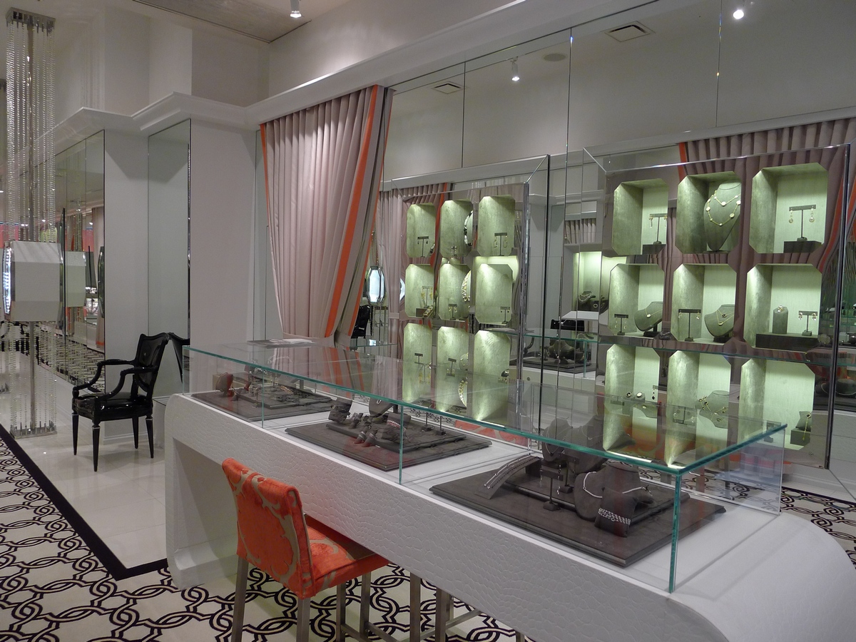 Ivanka Trump jewelry store soho retail space Retail design