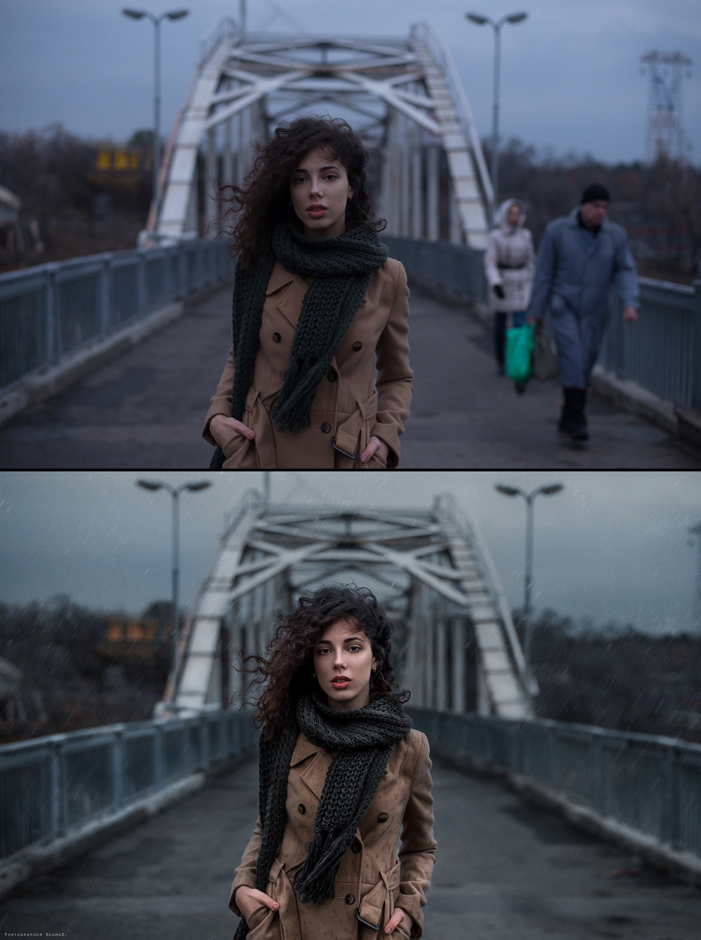 Before and After retouching  retoucher photo edit Editor До и после ретушь PortraitPhotography rain