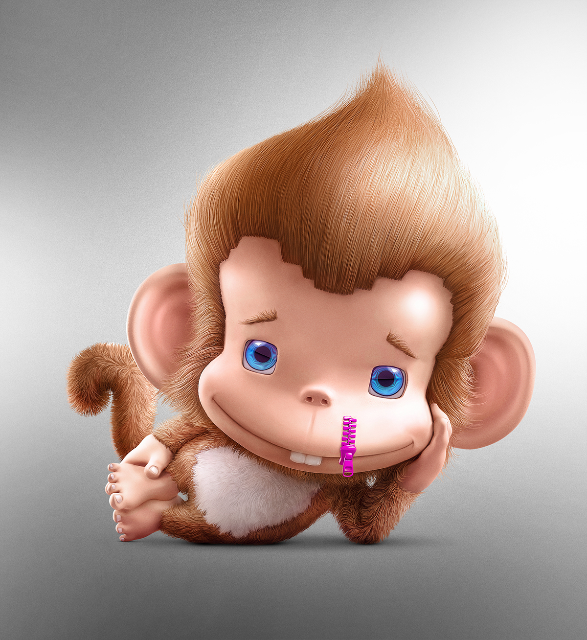 monkey fabio vido operação sorriso Macaco macaquinho lábio leporino