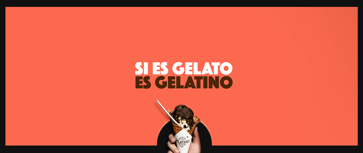 Gelato art direction  ice cream ILLUSTRATION  graphic design  desert Food 