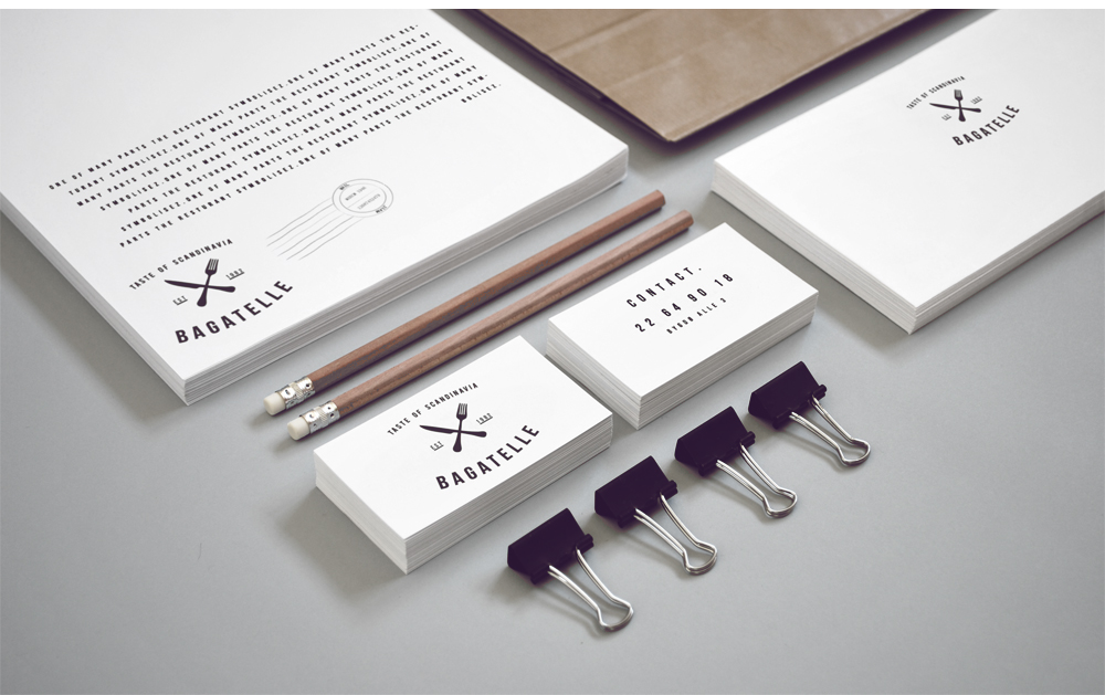 Mockup brand showcase presentationne new identity logo design resturant envelope Logotype bold simple clean consept