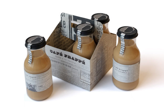 Packaging Coffee typography   bottles vintage