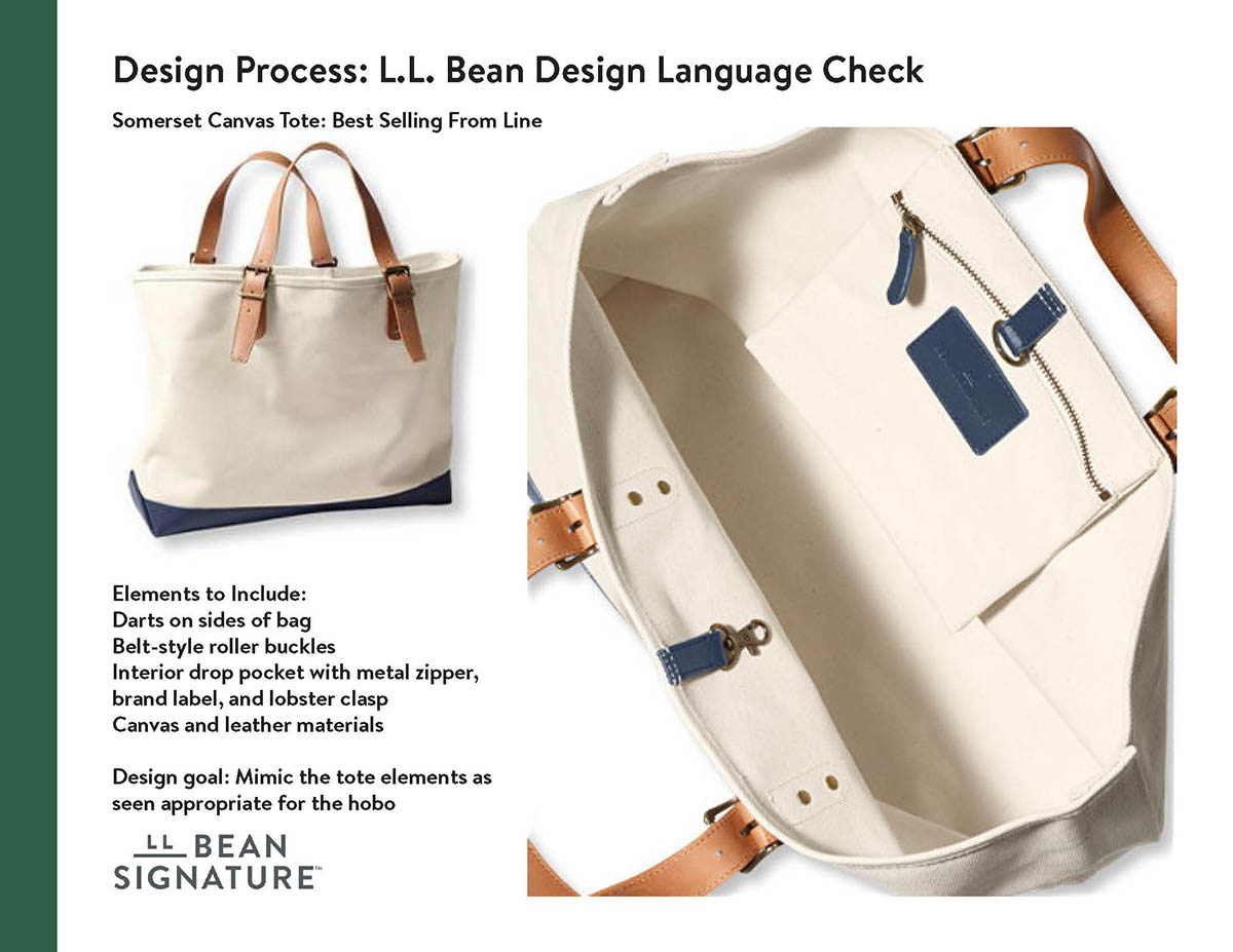 l.l. bean somerset Hobo hobo bag soft goods soft goods design bag accessories purse pocketbook