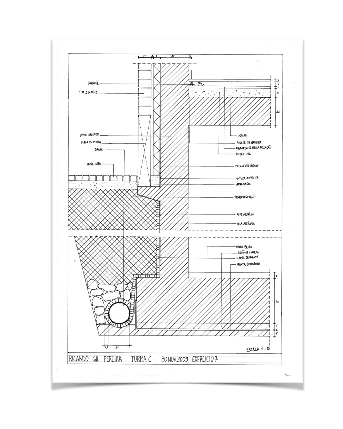 construction details technical drawing