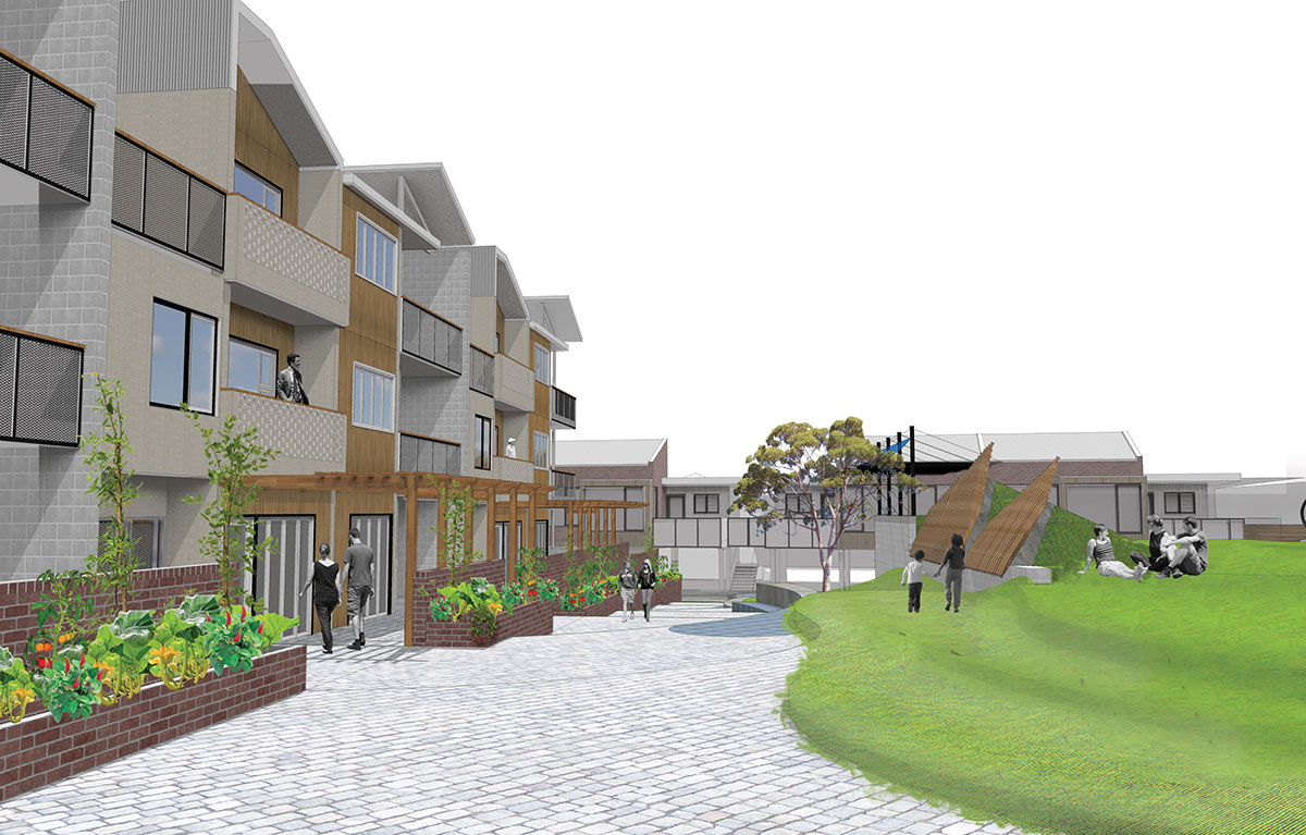 Launceston housing Infill development