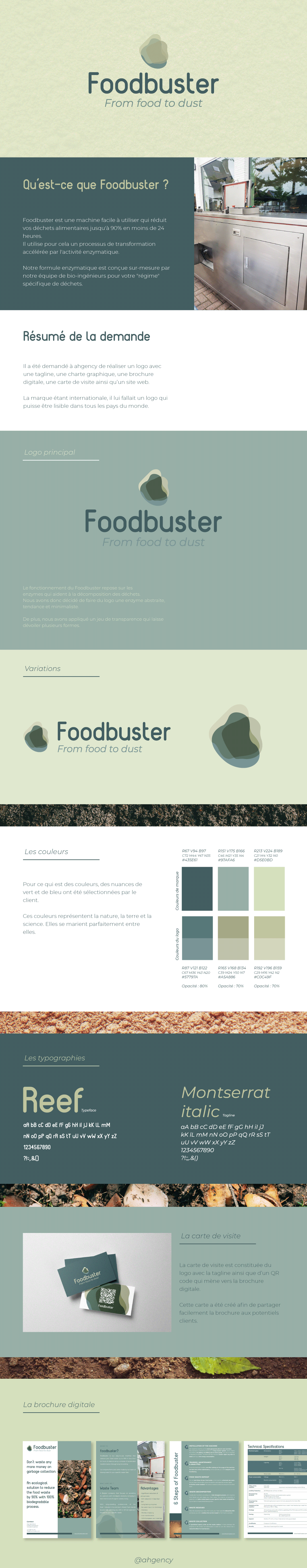 b2b belgium branding  brochure carte de visite ecologie Foodwaste identité visuelle logo Website