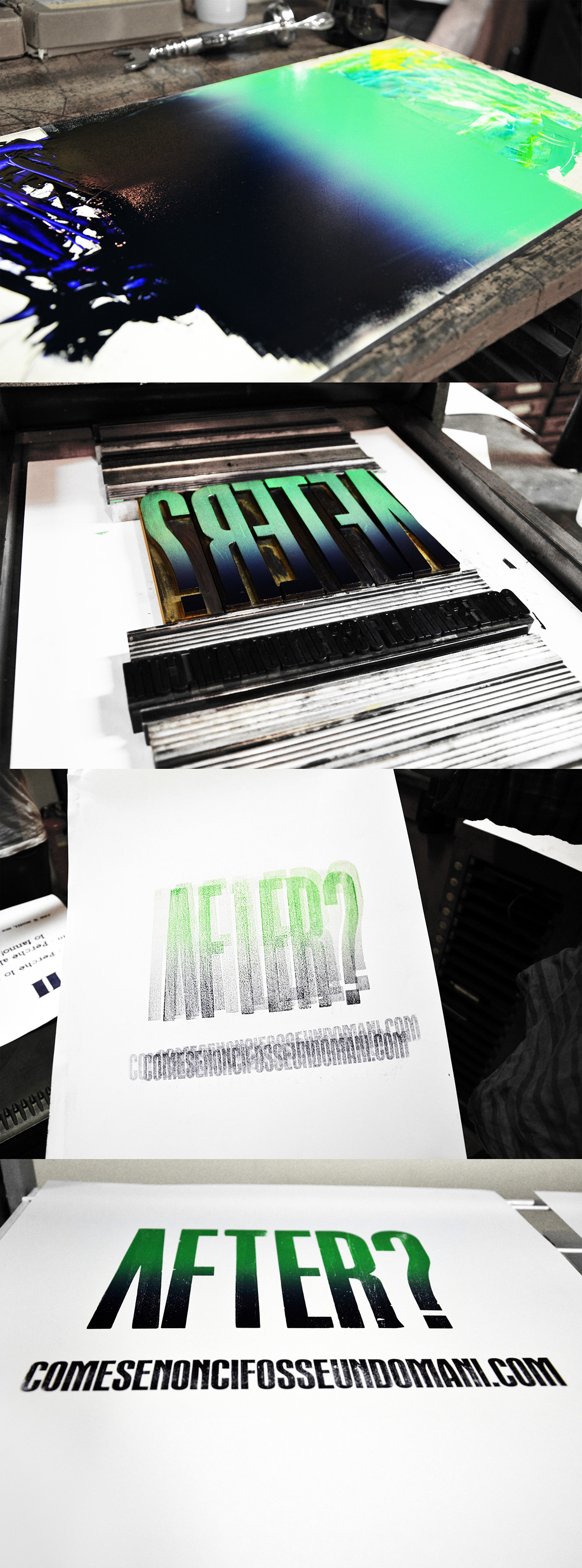 colour press composition Workshop archivio tipografico thype!