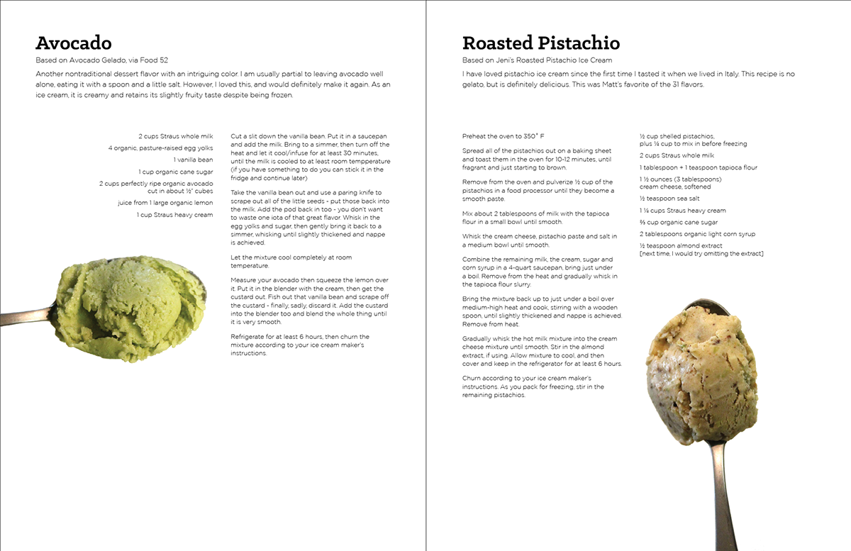 Adobe Portfolio book design print Photography  Food  cookbook