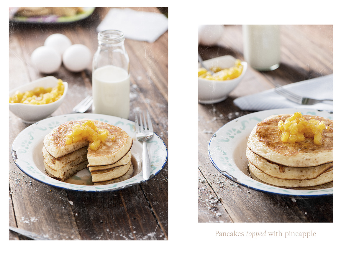 breakfast Pineapple Jam Food  food photography pancakes