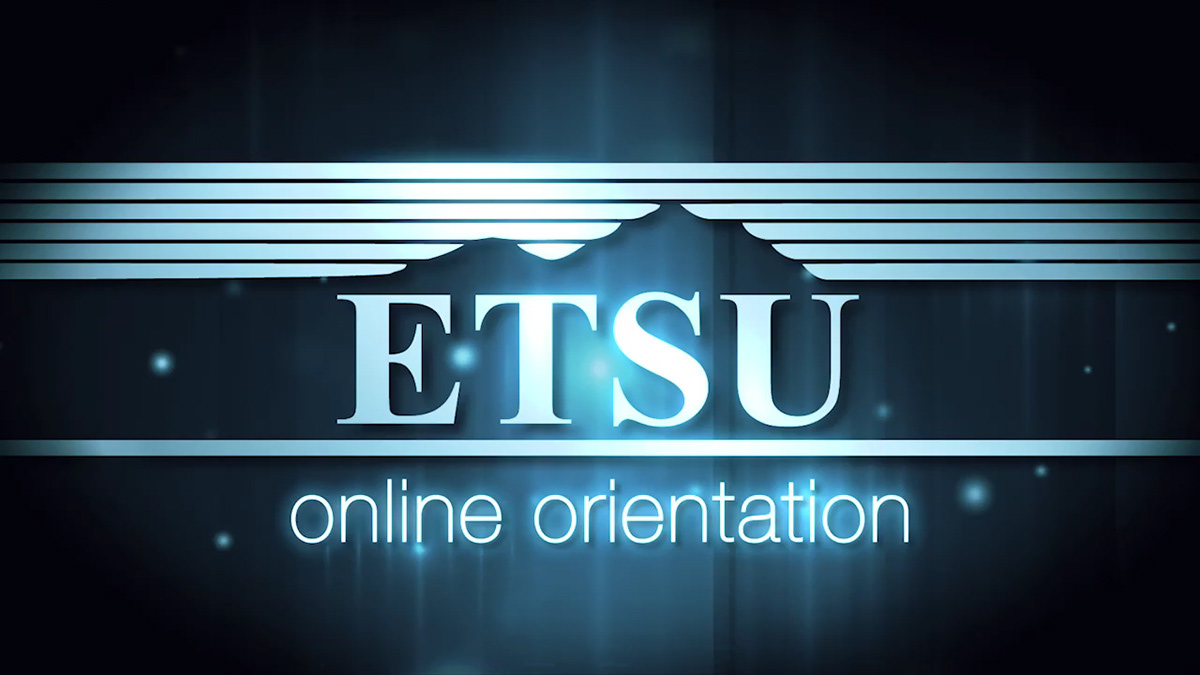 etsu Stanton college school University president orientation new students freshman welcome Tennessee