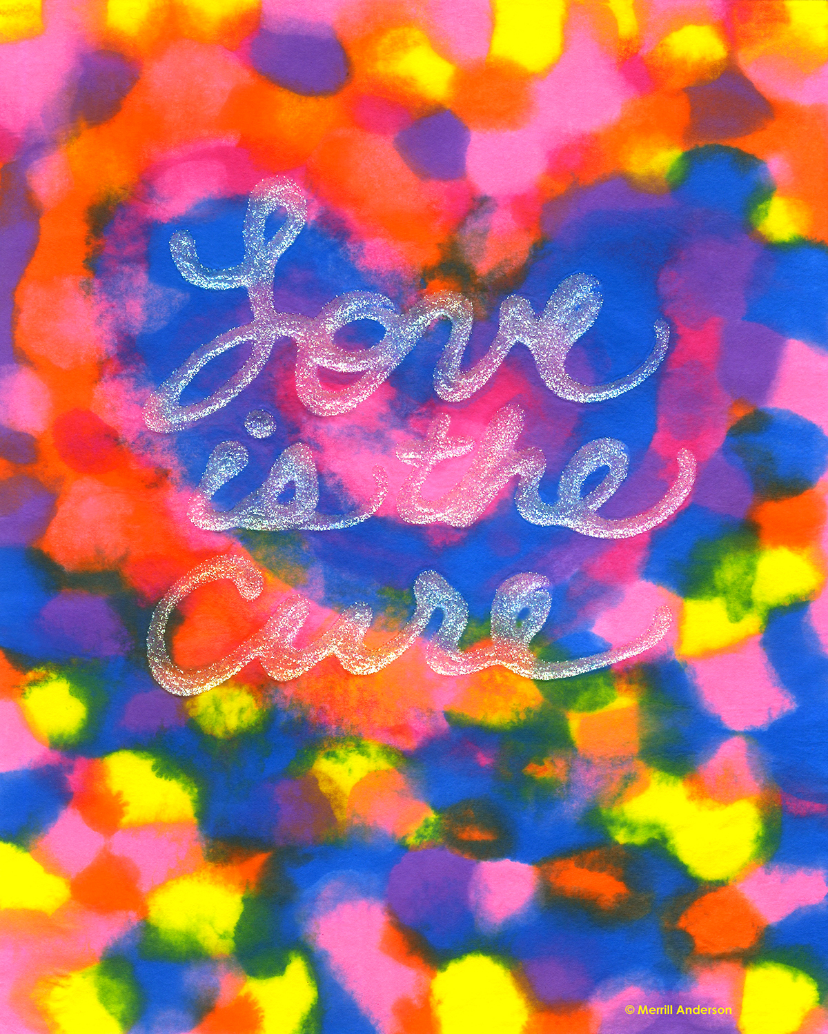 Adobe Portfolio hearts Love childlike inspiration cards screensavers Paintings valentines