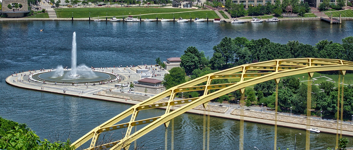 Adobe Portfolio Pittsburgh bridges point park rivers