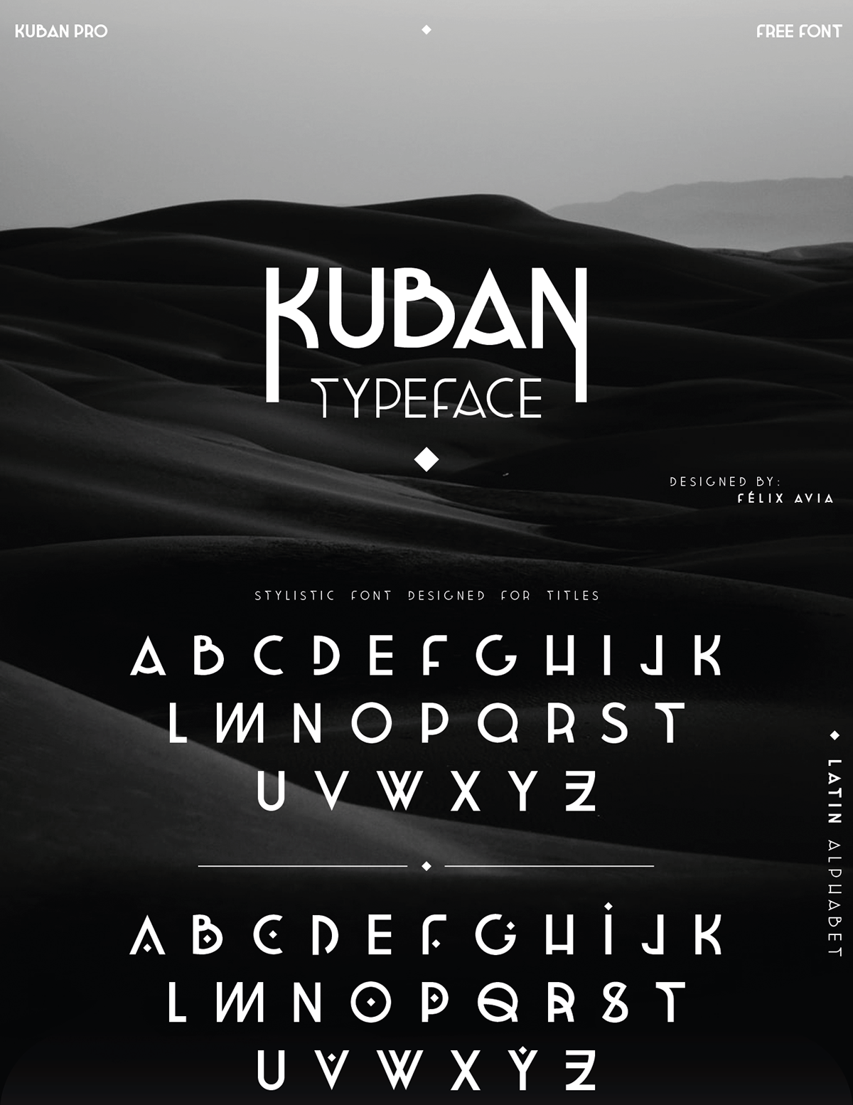 font free fuente Kuban pro tipografias type Typeface typography  
